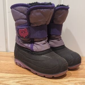 Kamik Kids' Purple and Black Snow Boots